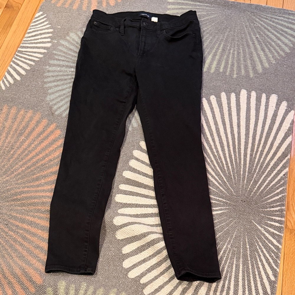 J. Crew Black Women's 9” High Rise Skinny Jeans